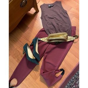 Huntington Ridge vintage stirrup pants